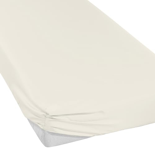 Curt Bauer Spannbettlaken, Gelb, 180 x 200 cm