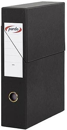 PARDO 245601 Mäppchen Ordner, 80 mm, schwarz
