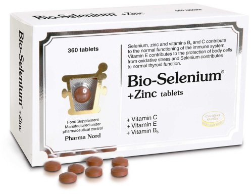 Pharma Nord Bio Selenium and Zinc 360 Tablets