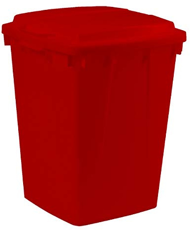 Graf Mehrzweck-Behälter eckig 90 Liter rot