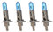 Mintice™ 4 X KFZ Auto H1 6000K Xenon Gas Halogen Scheinwerfer Weiß Licht Lampen Birnen 55W