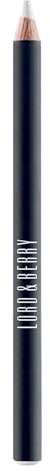 Lord & Berry SILK KAJAL Kohl Eyeliner Pencil, Long Lasting Soft Gel based Eye Liner for Women With Smudgeable Semi-Matte Finish, Ophthalmologically Tested & Cruelty Free Makeup, Blanco