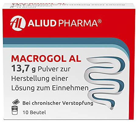 ALIUD PHARMA Macrogol AL, 13,7 g Pulver: Pulver zur Herstellung einer Lösung, zur Behandlung von chronischer Verstopfung