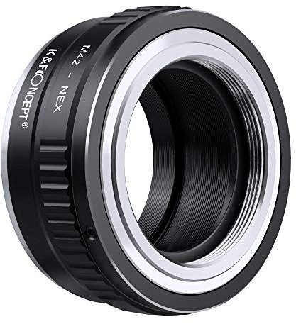 K&F CONCEPT M42 to NEX Lens Mount Adapter, for M42 Screw Mount Lens and Compatible with Sony Alpha E-Mount Cameras
