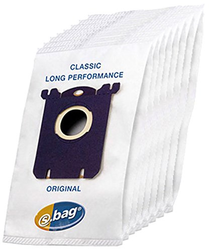 Genuine Zanussi E201 E201B Vacuum Cleaner S-Bag Cloth Dust Bags (Pack of 8)