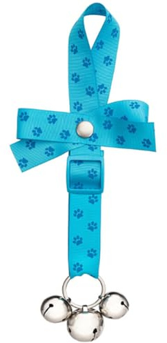 COMPANY OF ANIMALS Toilet Training Bells, Aptos para perros recién adquiridos, Adiestramiento en casa, Evitar arañazos, Fácil uso, Ajustable. Accesorio para perros, Adiestramiento con clicker