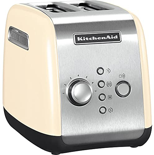 Kitchenaid Tostadora para 2 rebanadas (5KMT221EER) crema 1100 vatios