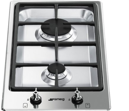 Smeg PGF32G Gas Hob - Stainless Steel