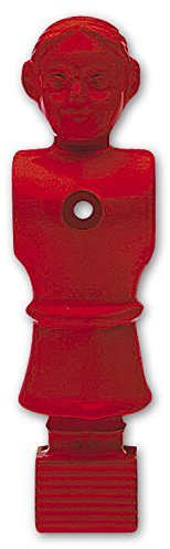 Kicker-Figur Soccer Queen Rot