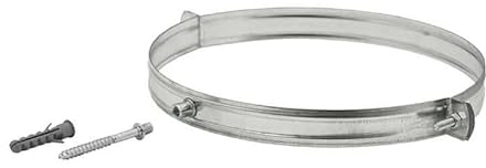 UTILFER Collare Fascetta Murale Acciaio Inox - Canne Fumarie - 300