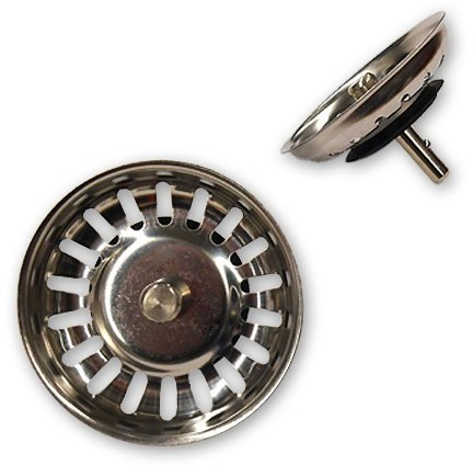 FRANKE 3.5-Inch Basket Strainer (Hand-use or in Sink) Plus Basket Strainer Replacement, Year of Manufacture: 1999