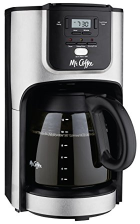 Mr. Coffee 12-Cup Programmable Coffee Maker with Brew Strength Selector
