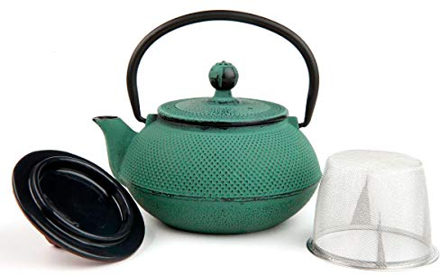 VIER M151135 - Théière en Fonte 0,34 l Verte