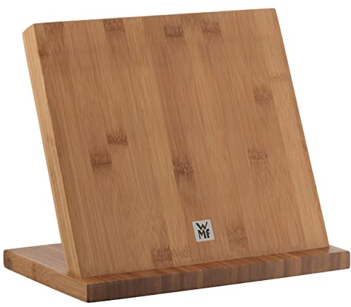 WMF Magnet-Messerblock ohne Messer, Messerblock magnetisch unbestückt, Holz, Buchenholz, leer, für 4-5 Messer, magnetisch