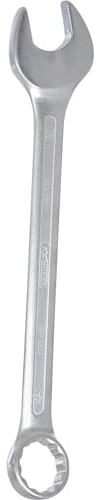 KS Tools CLASSIC Ringmaulschlüssel, abgewinkelt, 46mm, auf Hänger
