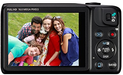 PowerShot SX600 HS Compact Digital Camera - Black (16MP, 18x Optical Zoom, 36x ZoomPlus, WiFi, NFC) 3 inch LCD
