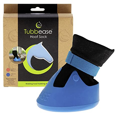 Kerbl Tubbease, Behandlungsschuh Pferdehufe, Hufverletzung Strahlfäule, Blau, L