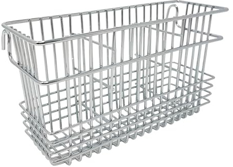 Better Houseware Silverware Utensil Drying Rack Holder Basket for Spoons & Chopsticks Silverware Caddy Silverware Drying Basket Silverware Drainer Basket (3 Compartments, Chrome)