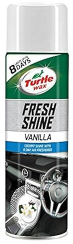 Turtle Wax 51790 Fresh Shine Interior Plastic & Dashboard Cleaner 500ml Vanilla