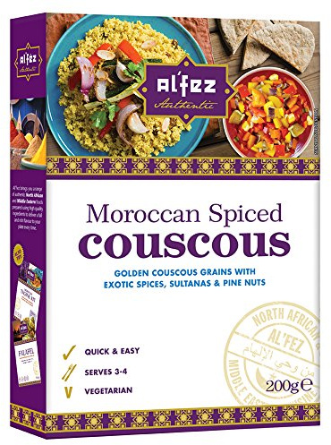 Alfez Lot de 6 couscous épicés marocains 200 g
