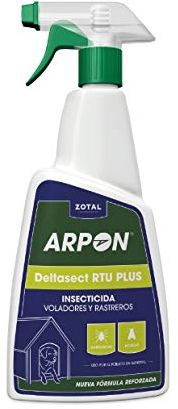 Zotal Arpón Deltasec 015 Rtu Plus Insecticida, Transparente, 750 Mililitro, El embalaje puede variar