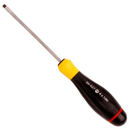 Stanley FatMax Tournevis plat 4 x 100 mm-Noir/rouge
