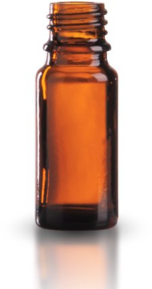 25 x Braunglasflaschen 10 ml OHNE Verschluss *** Braunglasflasche/Braunglas *** Apothekenqualität, gefertigt nach dem Europäischen Arzneibuch ***