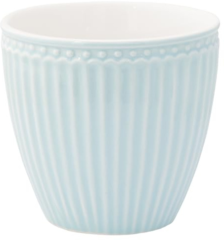 Greengate - Kaffeetasse - Latte Cup - Becher - Alice - Pale Blue - Porzellan