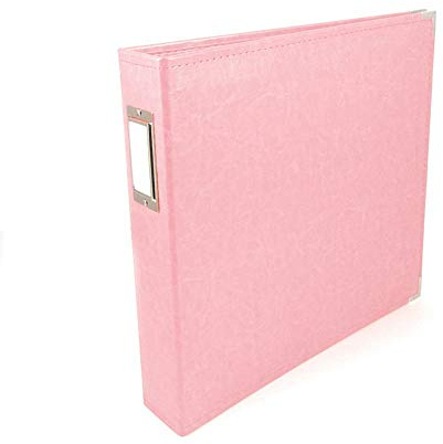 We R Memory Keepers 0633356609193 Klassisches Album mit Hülle, 12 x 12 Ringe, Pink, acryl, Mehrfarbig, 34.79x39.11x6.85 cm