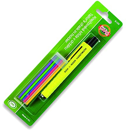 Koh-I-Noor S128PN8004BL Schneiderkreidestift, Kunststoff, farbig sortiert