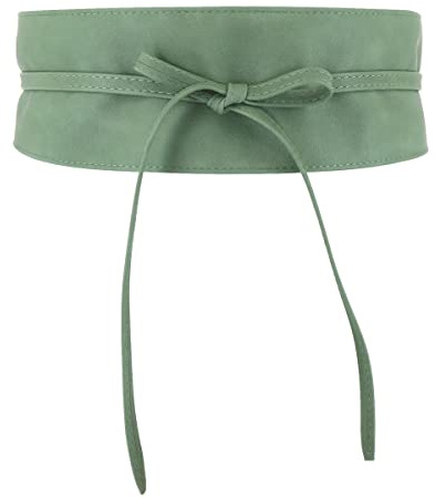 FASHIONGEN - Damen gürtel, Taillengürtel, Bindgürtel, Obi gürtel MICA - Khaki, L-XL