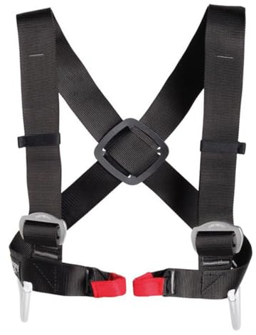 Singing Rock Aladin Sicherheitssystem Bergsteigen, Bergsteigen und Trekking, Unisex, Erwachsene, Schwarz