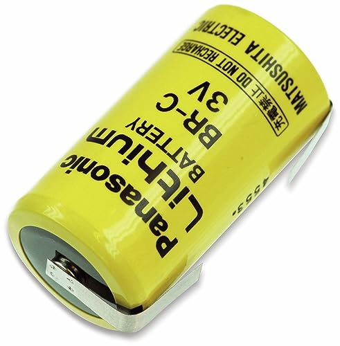 Panasonic Batteria al litio da 3 V BR-C, 3 V, al litio
