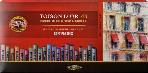 Ami Künstlerbedarf NEU Toison D´or Set 48 Farben, Pastellkreide