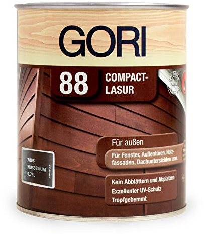 Gori 88 Compact-Lasur LH Nussbaum 750 ml