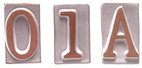 Numero civico in terracotta Telcom Vasarte 0
