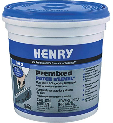 Henry, W.W. Co. 12064 12064 Gallon Pre-Mixed Floor Patch ARDEX LP 12064 GAL FLR, 1 Gallon, 128 Fl Oz, Gray