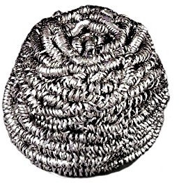 3M 84 1.75 Oz. Stainless Steel Scrubber - 12 / CS