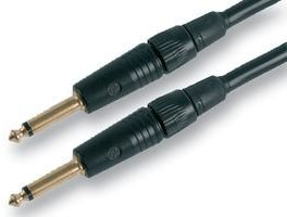TK9K® - JACK SPEAKER LEAD(2X1.5MM)/10M Connector Type A: 6.35mm (1/4) Mono Jack Plug Connector Type B: 6.35mm (1/4) Mono Jack Plug Lead Length: 10m No. of Poles: 2