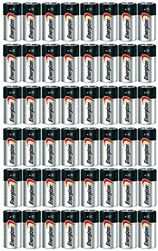 ENERGIZER E93 Max ALKALINE C BATTERY Made in USA Exp. 12-2024 or later - 48 Count