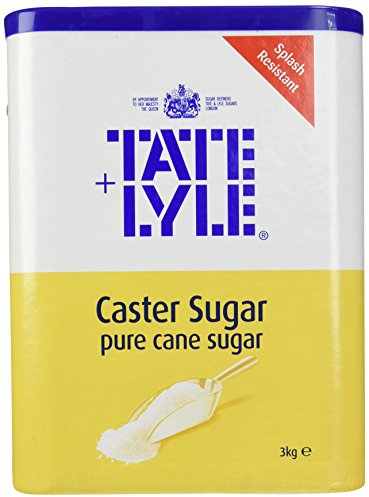 Tate and Lyle Fairtrade Caster Sugar Drum 3 kg
