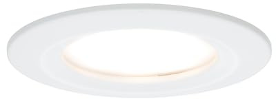 Paulmann Premium EBL Set Coin Slim dimmbar rund starr LED 1x6,8W 2700K 230V 51mm Ws matt/Alu