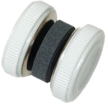 Chef Craft Select Roller Style Knife Sharpener, 4.5 inch, White