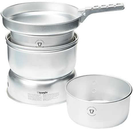 Trangia 25 Cookset With Spirit Burner, Silver