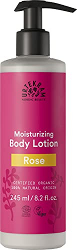 Urtekram Body Lotion - All skin types - Rose - 245 ml, Vegan, Organic, Natural Origin