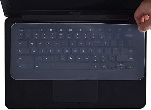 Universale della tastiera del silicone della protezione della pelle per laptop Notebook Netbook 11.1 11.6 12.1 13.3 14 14.1 pollici (Dimensioni: 310 millimetri * 130 millimetri)