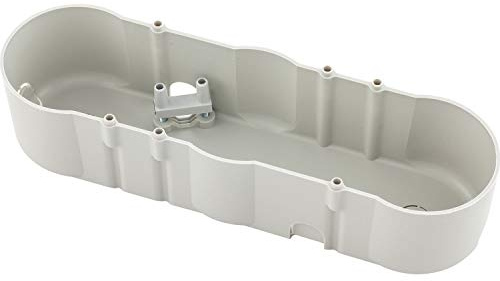 Hager integro - Caja cubrebornes 3 elementos con 1 brida sujetacable interna