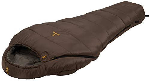 Browning Camping Kenai -20 Degree Wide Mummy Sleeping Bag , Clay, 40-Inch x 86-Inch