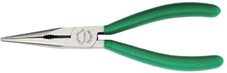 STAHLWILLE 65296160 - Alicate de pinza curva semirredonda con filo 6529 6 160 peso 0,15 Kg.
