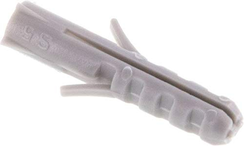 FISCHER Dübel, S5, 100er Pack Bohrer Ø:5mm min. Bohrlochtiefe:35mm Schrauben Ø:3-4mm